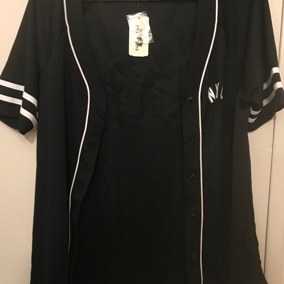 Forever 21 NYC #98 Baseball Jersey - Picture 3 of 5